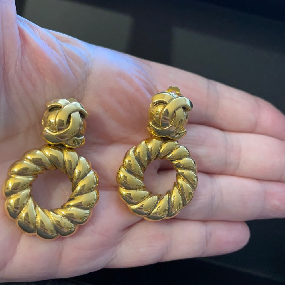 Chanel vintage earrings